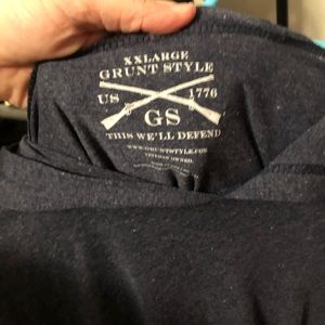 Men’s Grunt style T-shirt hoodie